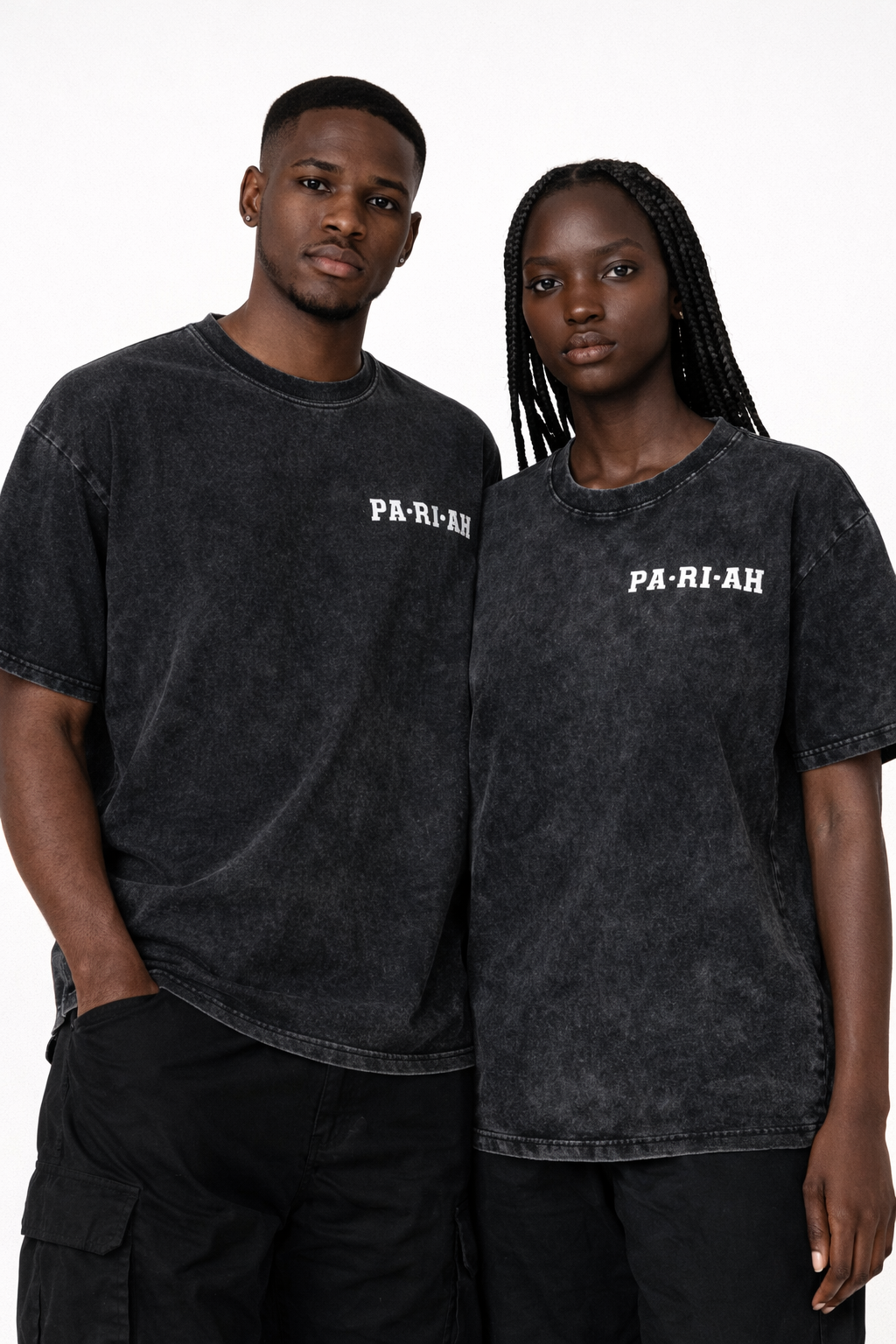 Outsider Core Snow Washed Oversized T-Shirt